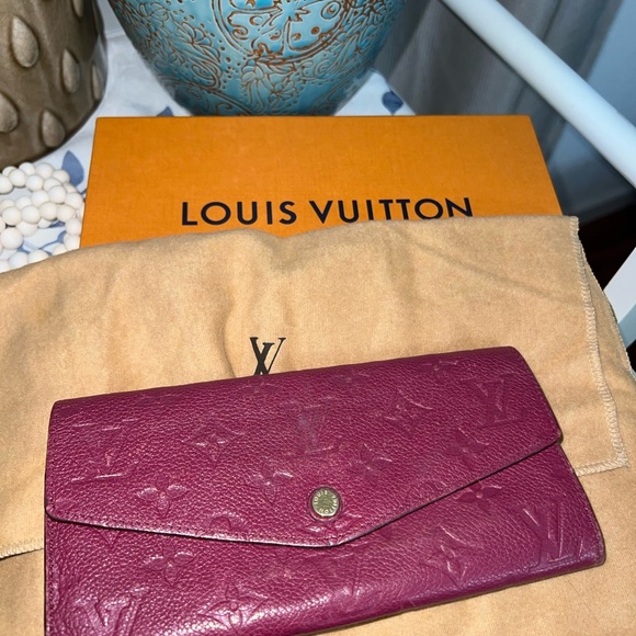 Louis Vuitton Empriente Maroon Monogram Wallet - Picture 1 of 11